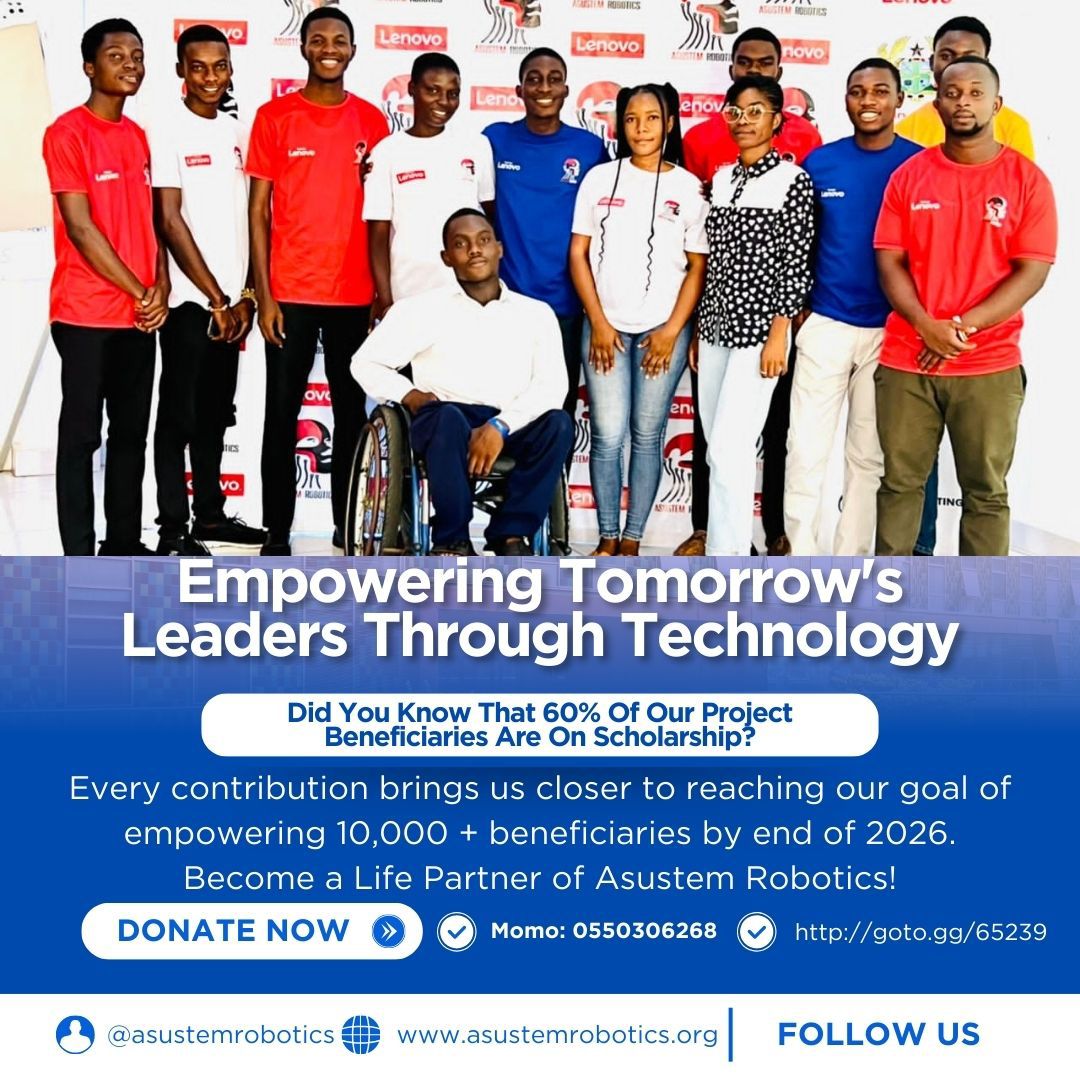 This Giving Tuesday, Empower the Future of Ghana Through STEM Asustem